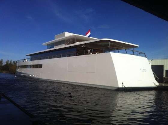 Steve Jobs's super yacht Venus arrested by Klaassen Advocaten over unpaid bill to designer Philippe Starck news article image