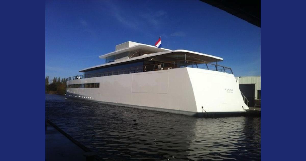 Steve Jobs S Super Yacht Venus Arrested By Klaassen Advocaten Over Unpaid Bill To Designer Philippe Starck Ship Arrest In The Netherlands